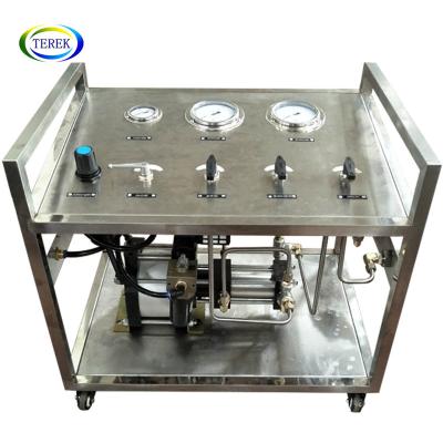 China Pressure Adjustable Brand TEREK Refrigerant Booster Pump Pneumatic Control Cabinet For Cooling Equipment for sale