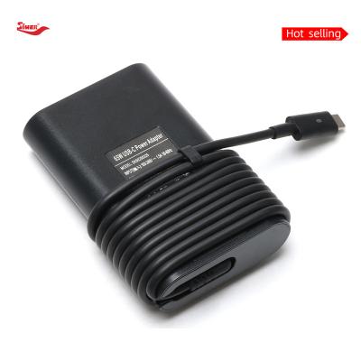 China Hot Selling Type-C LAPTOP 65W 20V 3.25A DC to AC Laptop Power Adapter for Dell PC Charging for sale