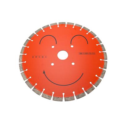 China YUESHEN 02-400 concrete cutting disc diamond 400mm (smiley face) for sale