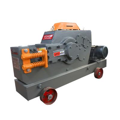 China Building Material Shops YUESHEN Automatic Rebar Gq40 Battery Operated Cutting Machine for sale