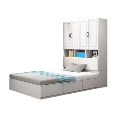 China Modern Vending Wardrobe Bed Integrated Bedroom Multi-functiona Children's Bed Cabinet for sale