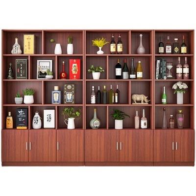 China Economic Storage Wine Cabinet Wine Cabinet Frame Structure Wine Display Cabinet for sale