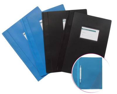 China Soft suitable price good quality presentation a4 pp report cover folders with plastic sheets for sale