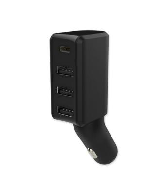 China tipo C 3 USB del cargador 1 del coche de los puertos de USB 6.8A 4 un traje del Samsung Galaxy S8/S8 del puerto en venta