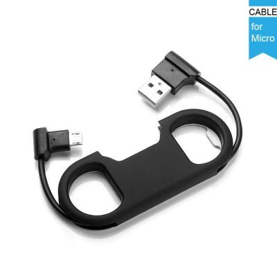 China Keychain Multi Function Micro USB To USB Cable , 2.1A Fast Charging Cable for sale