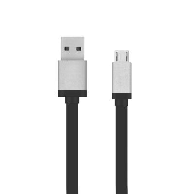 China cable de alta velocidad del Usb del 1m para el material plano del PVC de los tallarines del teléfono elegante de Samsung S7 en venta