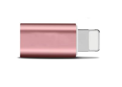 China IPhone IPad IPod Lightning To Micro USB Adapter , 8 Pin Iphone Lightning Adapter for sale