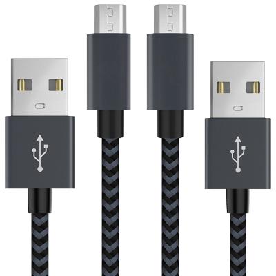 China USB to USB micro B Data Cable  TPE / Nylon / Jean Cloth / PU Braided with aluminum housing for sale