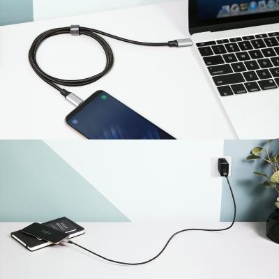 China Trançado de nylon de pano de Jean do cabo de USB centímetro cúbico com alojamento de alumínio para o nexo 6P 5X, o pixel 2/2 XL de Google, etc. à venda