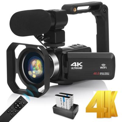 China Hdr Digital 4K UHD Camcorder Night Vision Wifi IPS Touch Screen Infrared Video Camera for sale