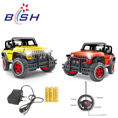 China Newest Design 4 Function Game Toy 1:18 Eco-friendly RC Truck With Light for sale