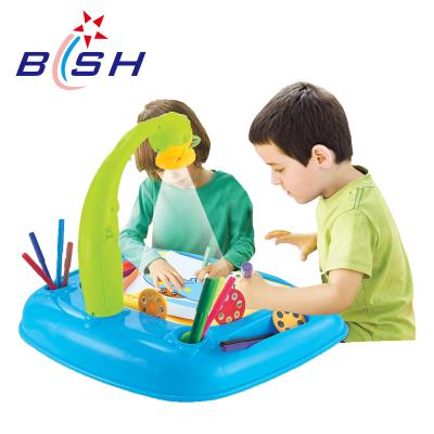 China Electronic Projection Study Toy New Item Educational Magnetic Drawing Board For Kids for sale