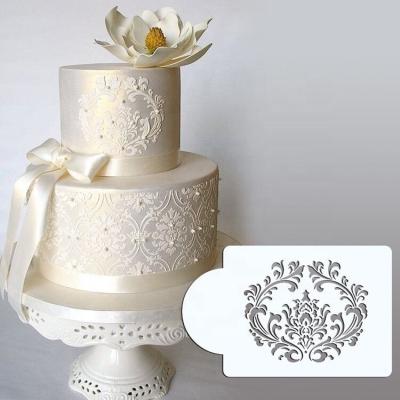 China Disposable Customize Stencil For Cake Toppers Eco-Friendly Laser Cut Cake Decorating Set for sale