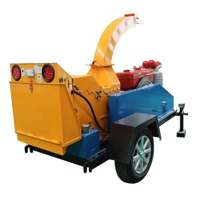 China Garden dieselself feeding dieselcrusher motor pde1500 shredder machine tree electric engin Branch wood chipper for pepper for sale