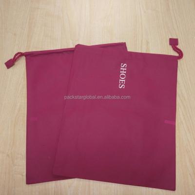 China Shoe Bag Drawstring Shoe Bag Dust Bag for sale