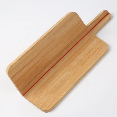 China Sustainable Bendable Foldable 2 Pallet Bamboo Cutting Boards Kitchen Prep With Hinge Lays Flat Folds for sale