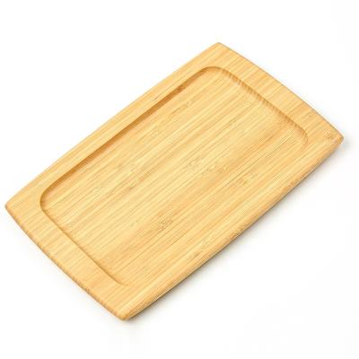 China High Grade Sour Tray Wooden Dinning Platter Bamboo Appetizer Serving Rectangle Kitchenware Party Fruit Bread Tray Party Fruit Bread Tray for sale