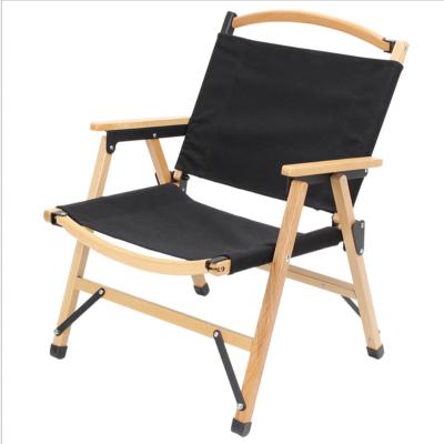 China Modern Style Outdoor Wooden Chair Portable Foldable Outdoor Custom Beach Chairs for sale