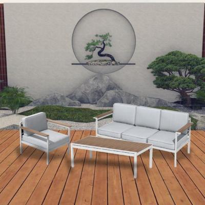 China Modern Garden Sofa Set High Quality Multi-Scene Suitable Aluminum Outdoor Sofa for sale