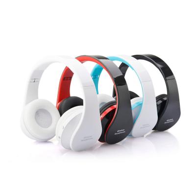 China Perfect Stylish Shiny Colorful Foldable Foldable Damage Resistance Ultra Noise Earphone Wireless Bluetooth Earphone for sale