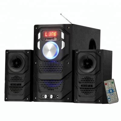 China Superb Wireless System Museeq 2.1Ch Multimedia Home Theater Bass Surround Sound System Bluetooth Speakers for sale