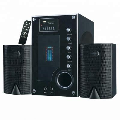 China No 2.1 Smart Home System Wooden Box Multimedia Speakers Home Theater System for sale