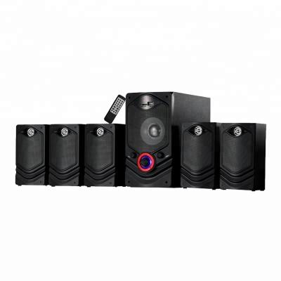 China No ODM Top Wireless Sound System OEM Supplier Subwoofer 5.1ch BT Home Theater Active Multimedia Speakers for sale