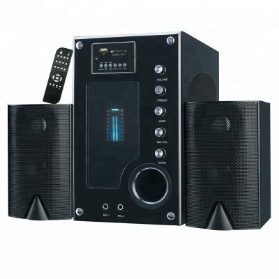 China Wholesale 2.1 Multimedia Home Theater System Heavy Bass None Speaker With AUX/BT/FM/SD/USB Input for sale