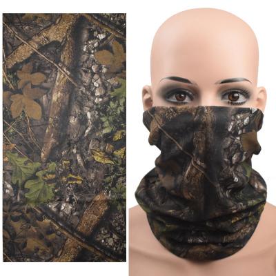 China Breathable Camouflage Magic Scarf Amazon Jungle Leaf Sunscreen Sports Head Neck Face Neck Scarves Recycling Outdoor Rise Magic Scarf for sale