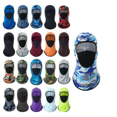 China breathable & Waterproof Lycra Riding Headgear Sports Outdoor Ed Riding Dustproof Sunscreen CS Ice Silk Windproof for sale