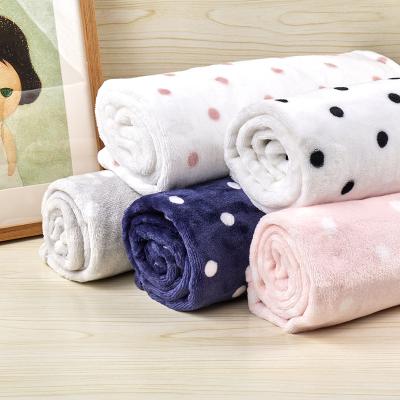 China Custom Made 100% Polyester Printed Flannel Blanket Coral Fleece Blanket Flannel Screen Anti-Static Printed 3D Flannel Fleece Blanket for sale