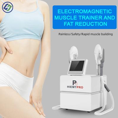 China Ce Approved Portable Weight Loss 2 Handles HI EMT EMS Pro EMS Body Sculpting EMS Machine for sale