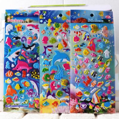 China Waterproof+Eco-friendly Custom Printing 3D Foam Bubble Sticker, PVC Puffy Sticker Puffy Stickers For Promotion for sale