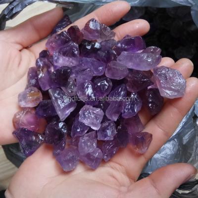 China China Natural Rough Amethyst Stone Bulk Gravel Rough Amethyst Stone Price for sale