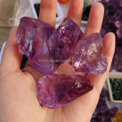 China China Natural Small Gemstone Amethyst Approximate Prices / Price Rough Stones Amethyst Gravel Volume for sale