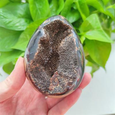 China China Crystal Folk Art Septarian Eggs High Quality Healing Feng Shui Decoration for sale