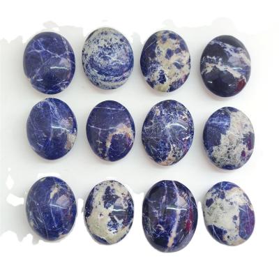 China China Wholesale Polished High Quality Blue Palm Natural Stone Sodalite Healing Crystal for sale