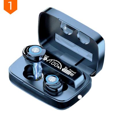 China 2022 New Arrival M9-17 TWS LED Display Auto Pairing Earbuds Earbuds BT Headphone Wireless Waterproof Gaming Sports Earbuds for sale