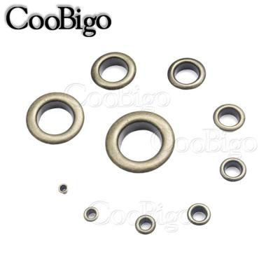 China Metal Antique Brass Eyelets Leather Craft DIY Scrapbooking Shoes Belt Hat Bag Tags Clothes Fashion Practical Accessories #CS021 for sale