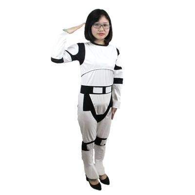 China New Fashion Adult Acrylic Halloween Carnival Star Soldier War Party Cosplay Costume for sale