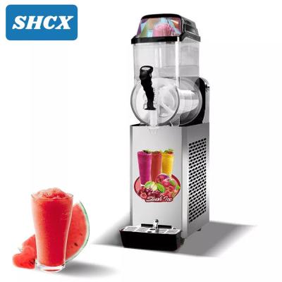 China SHCX-12L Hotels Commercial Stainless Steel Slush Machine Single Tank Commercial Ice Slush Machine For Dirty Drink-CX-SM112 for sale