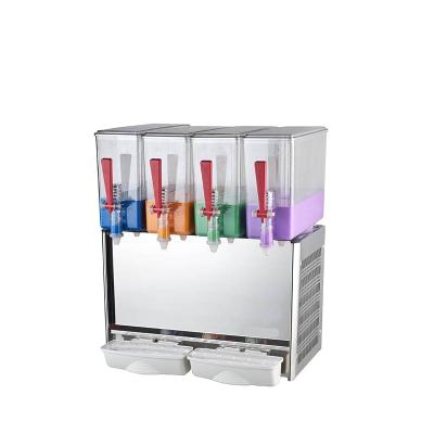 China Easy Operation 2022 Latest Design Various Styles Four Tanks 10L Storage Juice Dispenser for sale