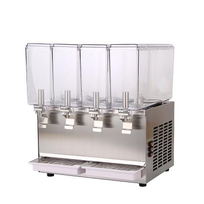 China Easy Operation 2022 Latest Design Japanese Style Four Head Electronic Auto-control Juice Dispenser for sale