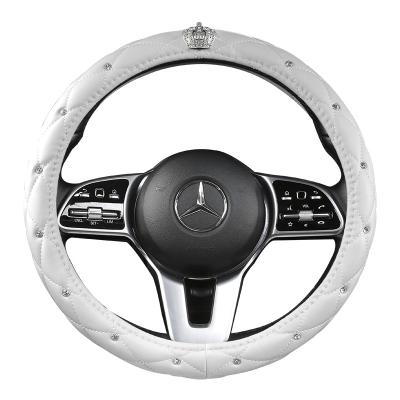 China Diamond Factory Supplies Portable Cheap Car Steering Wheel Covers for sale