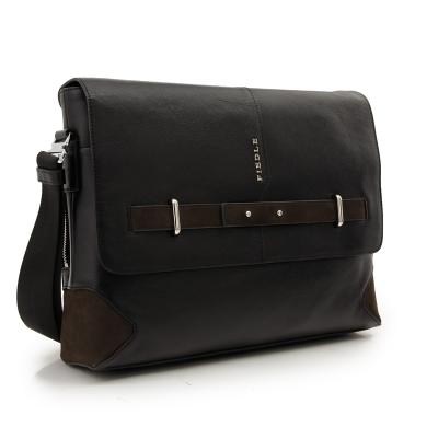 China Hot Selling Luxury Genuine Leather Vegetable Leather Messenger Bag Men's Briefcase CSQJB157-001 For Men for sale