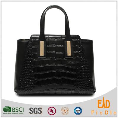 China TOGGLE BAG Latest Product Women Genuine Crocodile Leather Handbag for sale