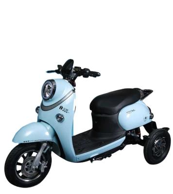 China Battery Operated Three Passenger Lithium 3 Wheel Electric Scooter Safe Electric Tricycle For Adults / Seniors for sale