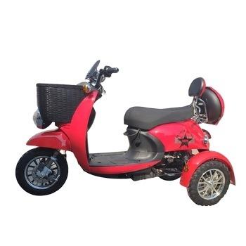 China 2022 Hot Selling Vintage 3 Wheel Scooter For Sale Electric Moped Tricycle For Disabled CKD 2 Wheel High Quality Mobility for sale