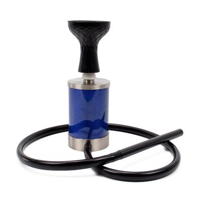 China Portable Hookah Nargile Shisha Mini Size Hookah Set China Shisha Narguile Factory Price Stainless Steel for sale