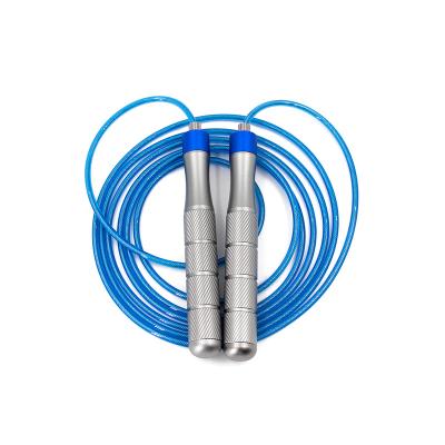 China Anti-winding Speed ​​Jump Ropes For Women Girls With Handle Aluminum Wire Adjustable Jumping Jump Ropes for sale